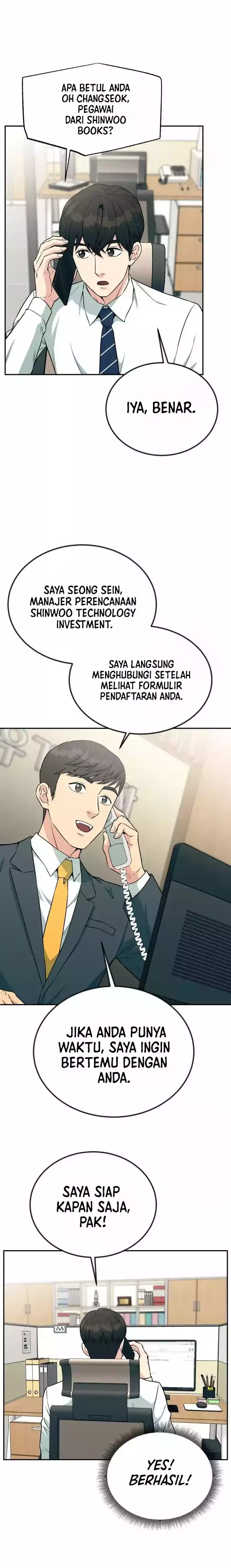 Halaman 12 dari Reincarnated as a New Employee Chapter 32
