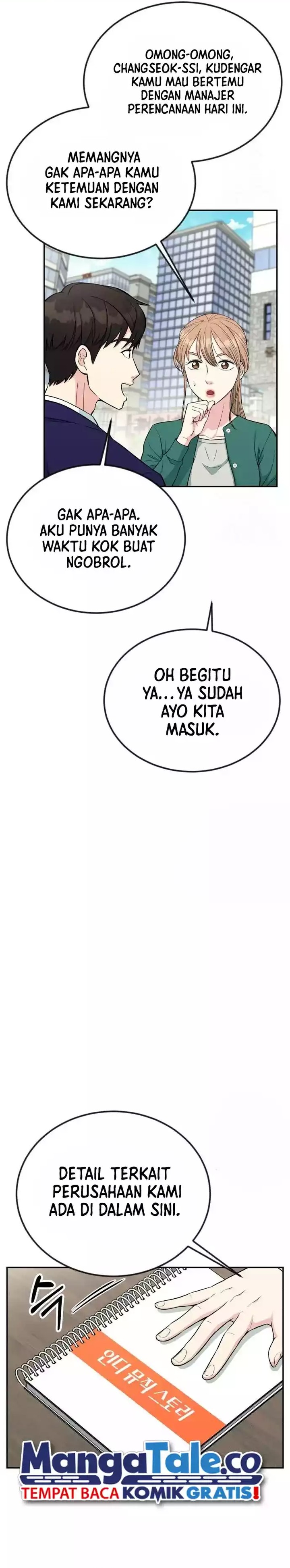 Halaman 15 dari Reincarnated as a New Employee Chapter 32