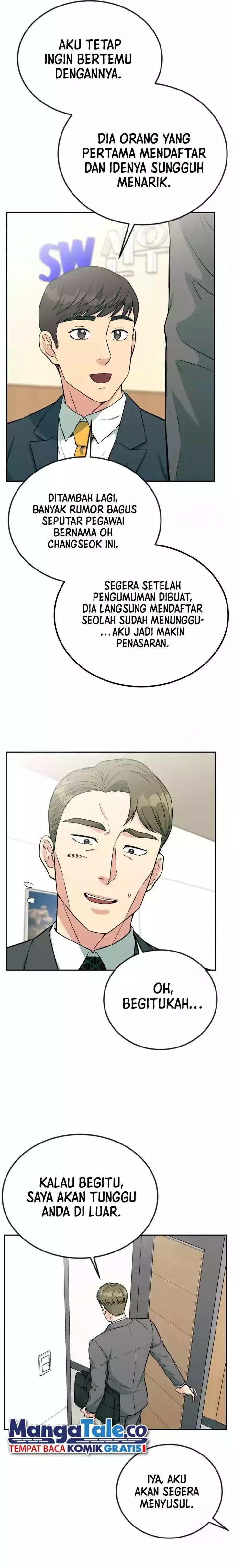 Halaman 23 dari Reincarnated as a New Employee Chapter 32
