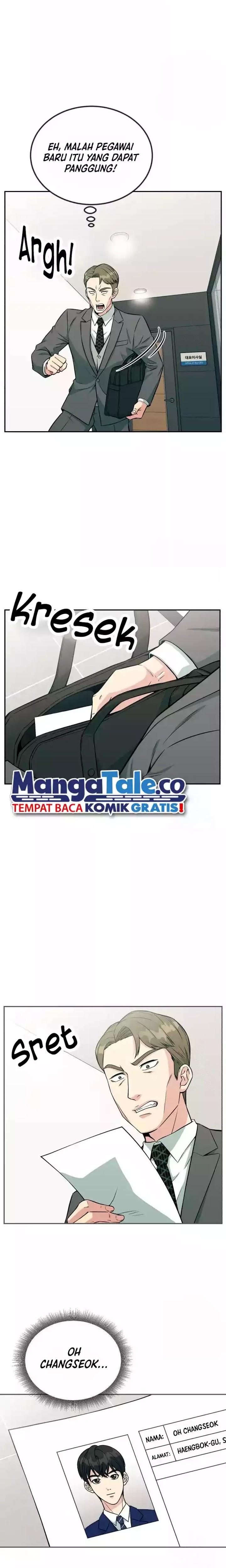 Halaman 25 dari Reincarnated as a New Employee Chapter 32
