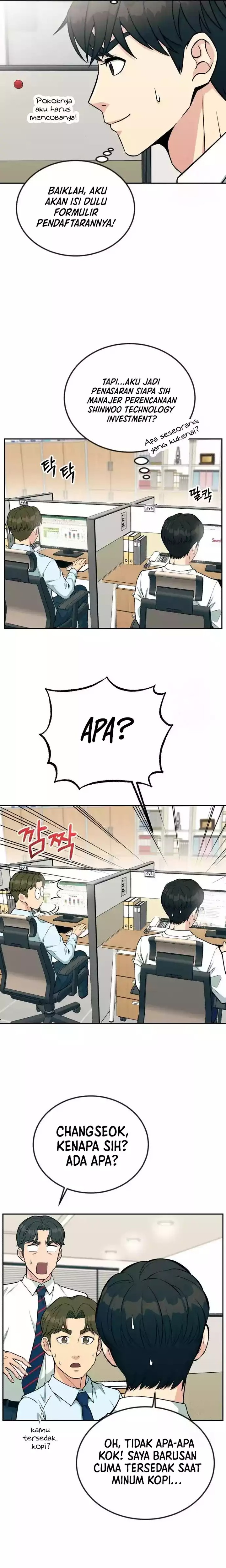 Halaman 5 dari Reincarnated as a New Employee Chapter 32