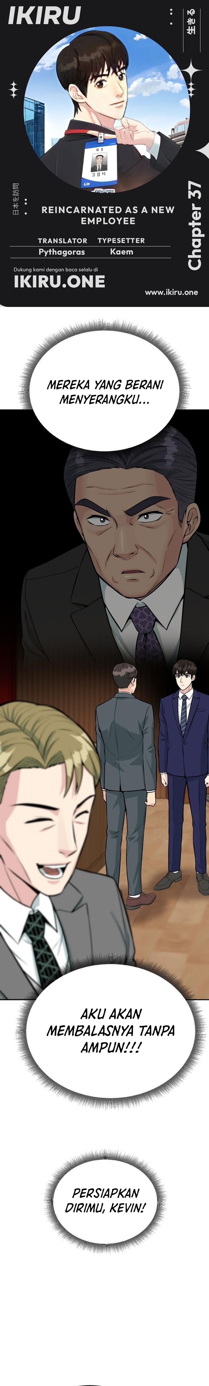 Halaman 1 dari Reincarnated as a New Employee Chapter 37