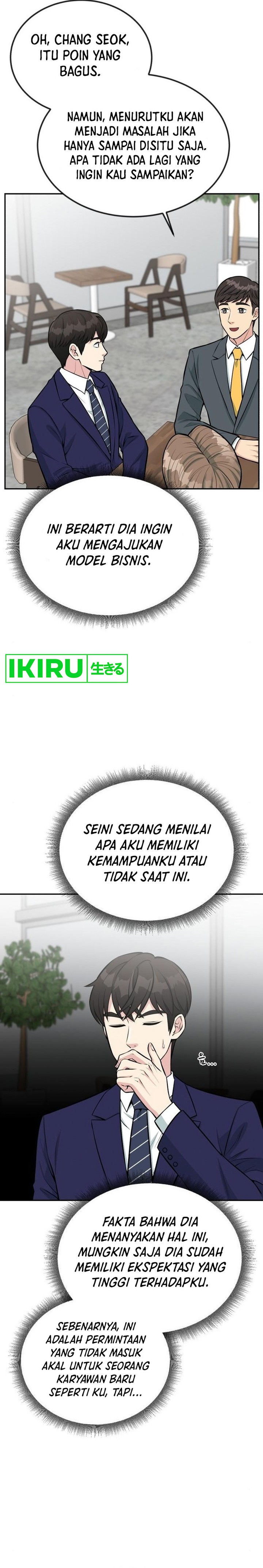 Halaman 23 dari Reincarnated as a New Employee Chapter 37