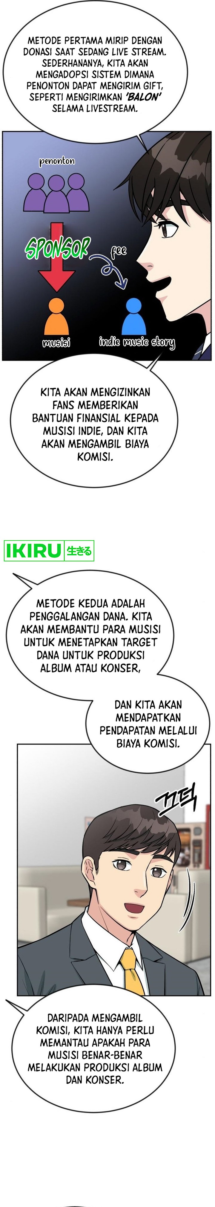 Halaman 25 dari Reincarnated as a New Employee Chapter 37