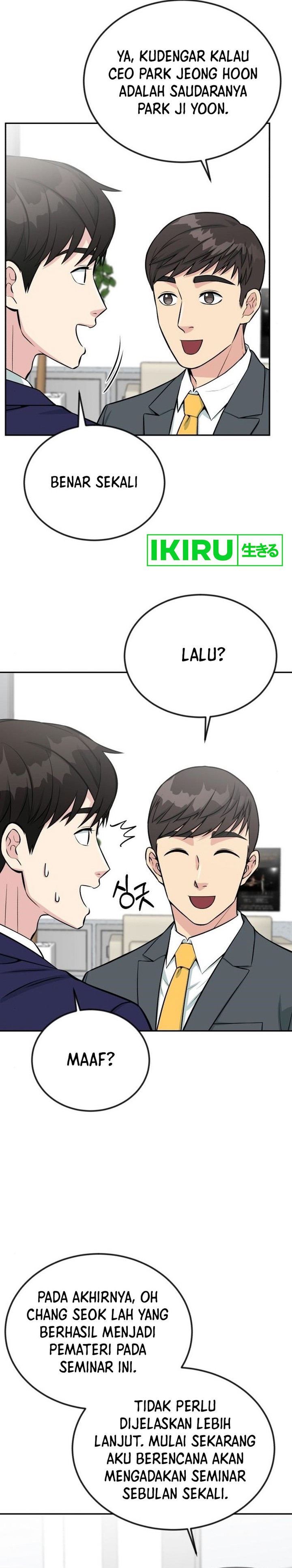 Halaman 31 dari Reincarnated as a New Employee Chapter 37