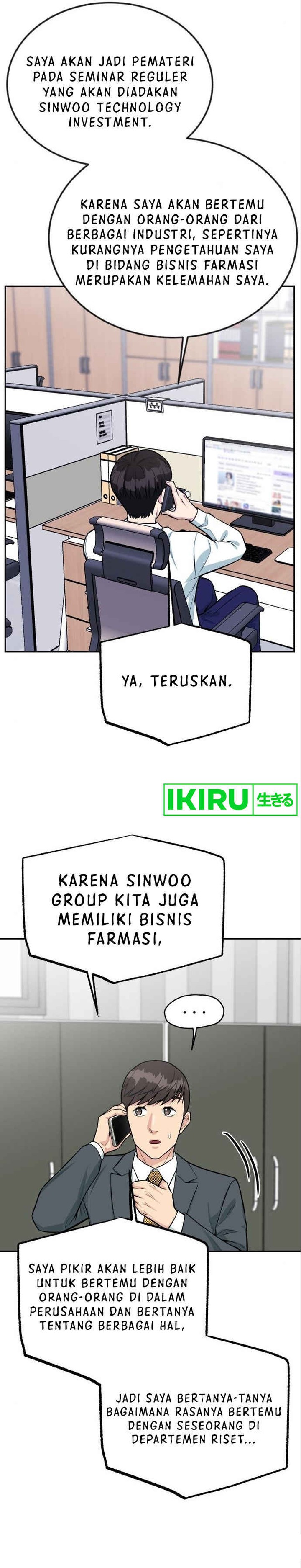 Halaman 29 dari Reincarnated as a New Employee Chapter 38