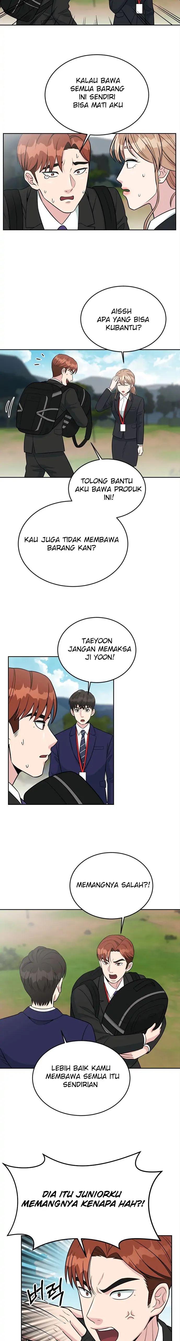 Halaman 15 dari Reincarnated as a New Employee Chapter 9