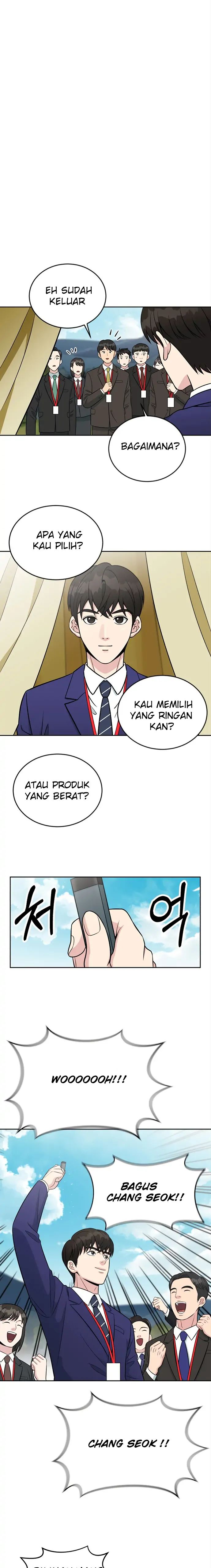 Halaman 7 dari Reincarnated as a New Employee Chapter 9