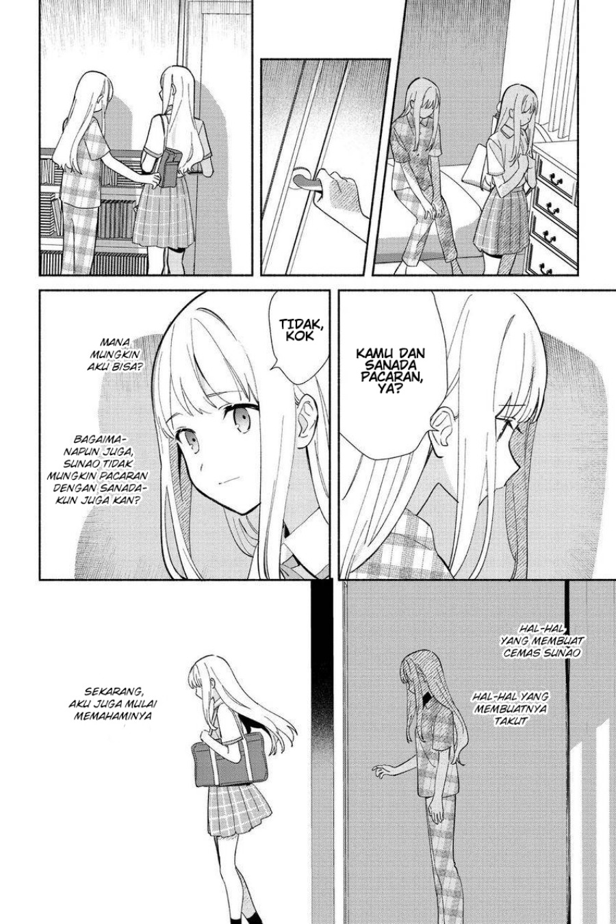Halaman 4 dari Replica Datte, Koi wo suru. Chapter 5