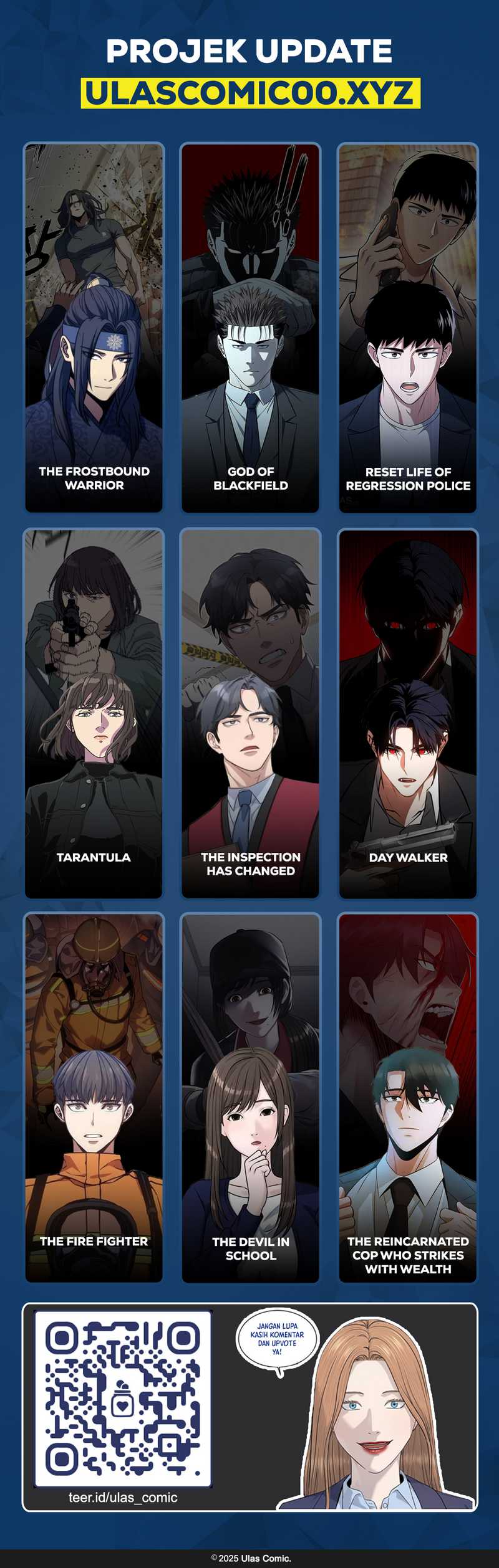 Halaman 12 dari Reset Life of Regression Police Chapter 105