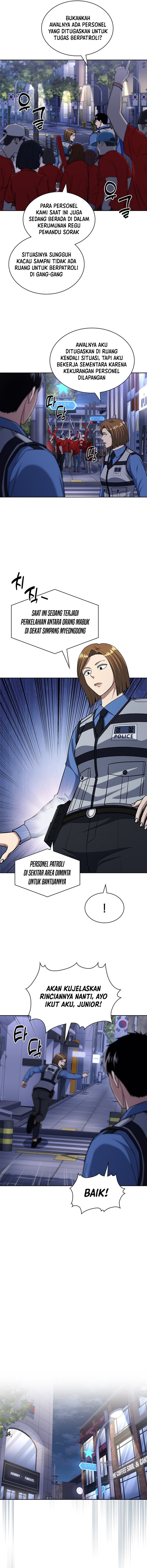 Halaman 6 dari Reset Life of Regression Police Chapter 110