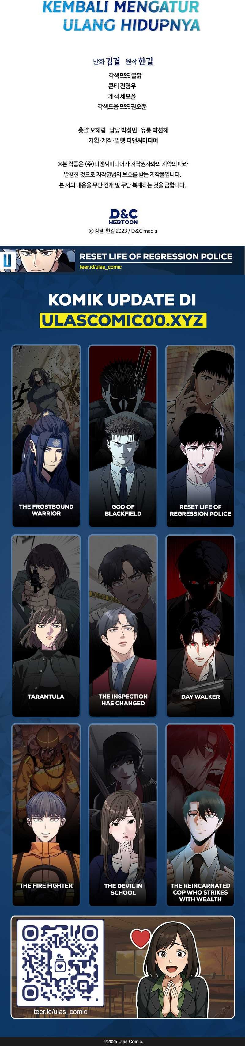 Halaman 17 dari Reset Life of Regression Police Chapter 115
