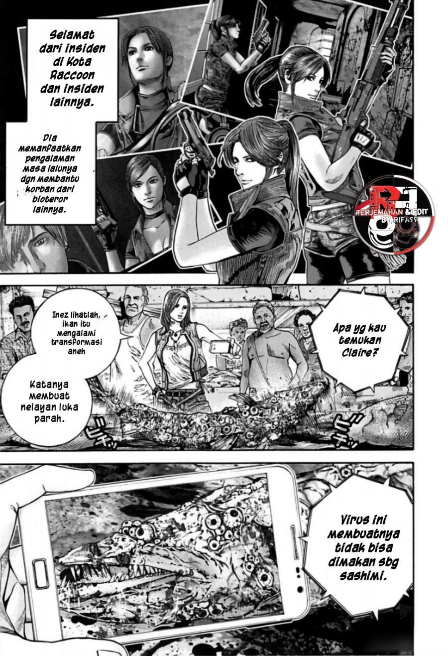 Halaman 27 dari Biohazard - Heavenly Island Chapter 1