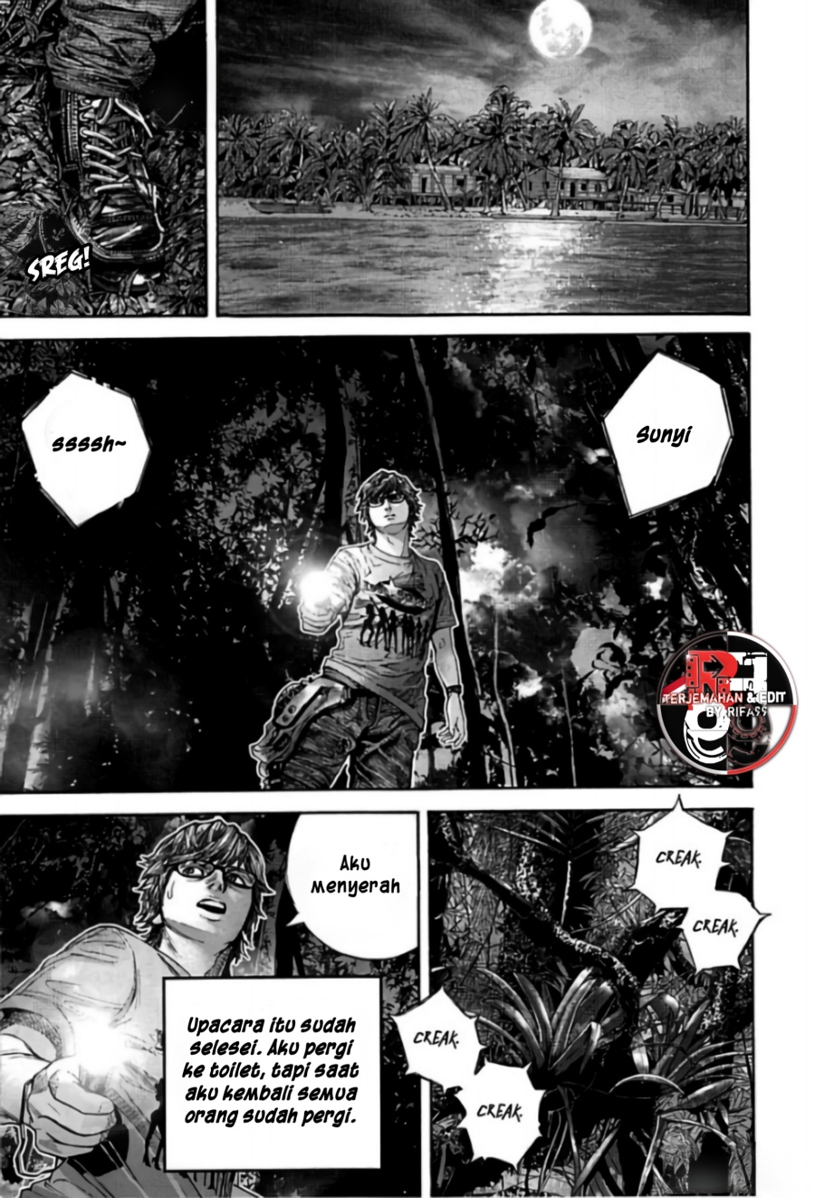 Halaman 49 dari Biohazard - Heavenly Island Chapter 1