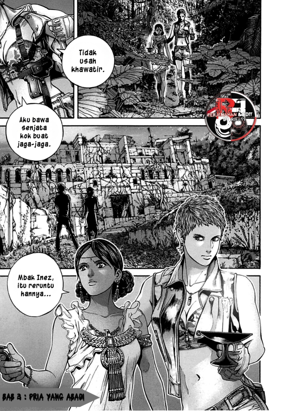 Halaman 2 dari Biohazard - Heavenly Island Chapter 3