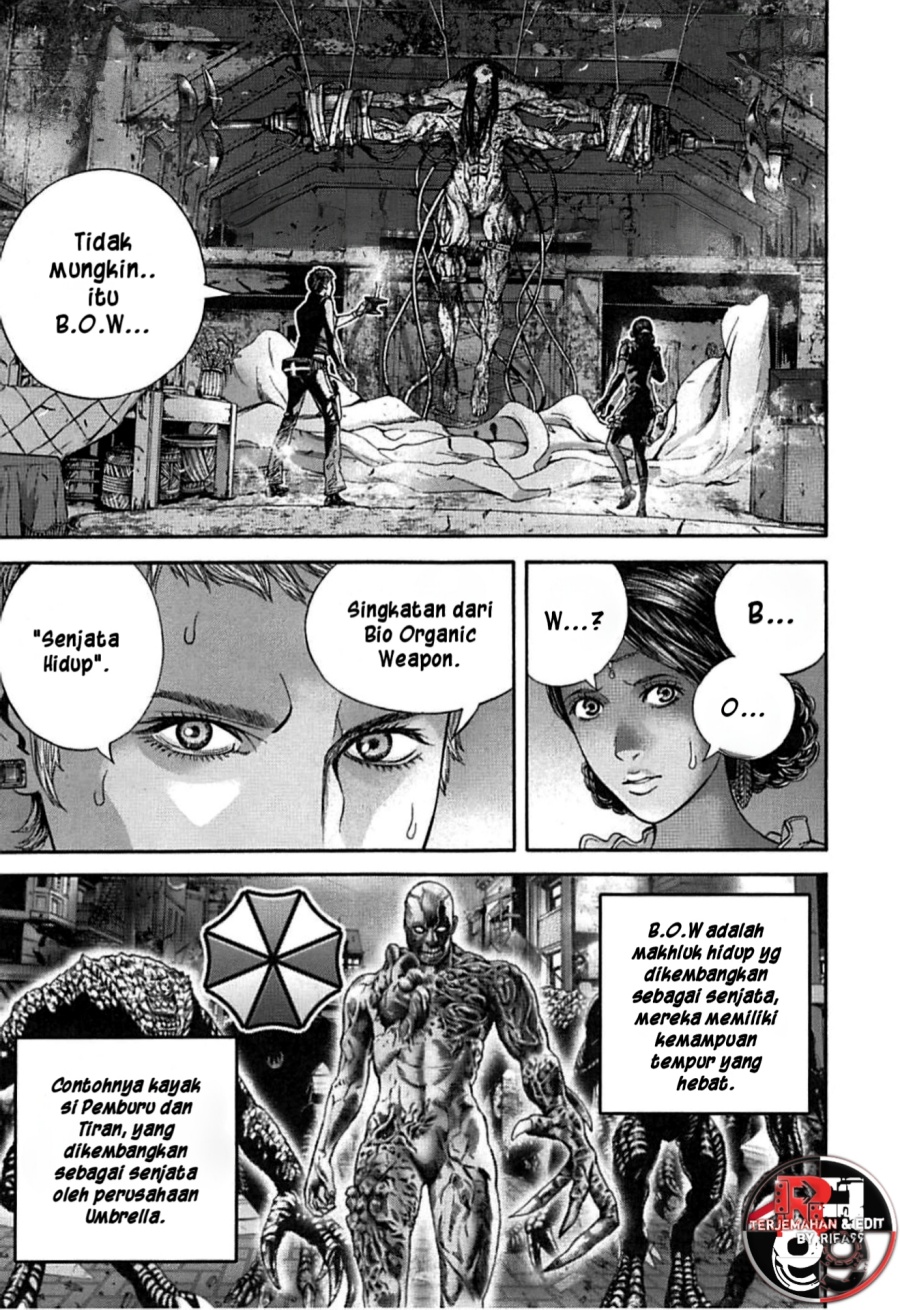 Halaman 9 dari Biohazard - Heavenly Island Chapter 3
