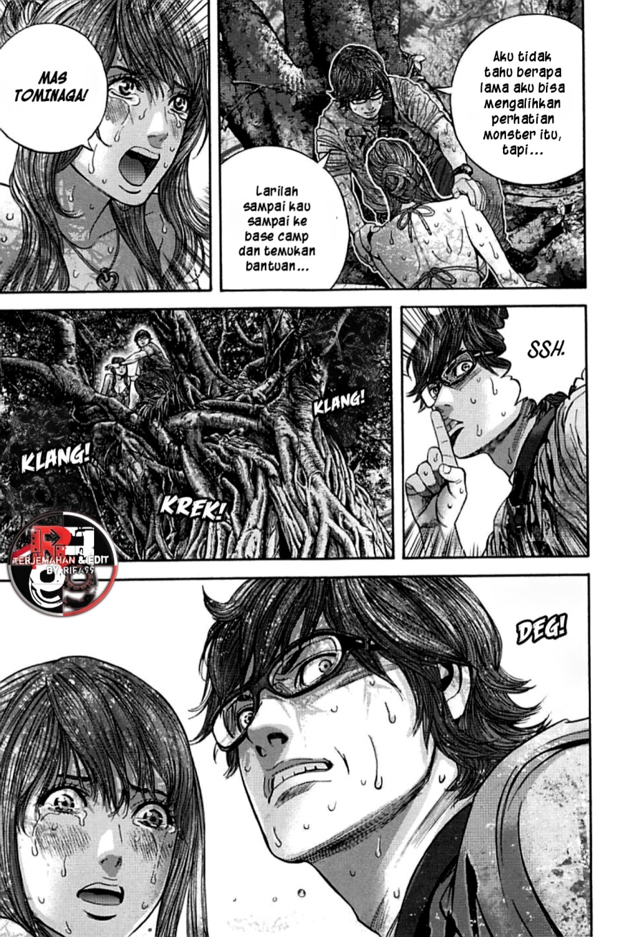 Halaman 16 dari Biohazard - Heavenly Island Chapter 6
