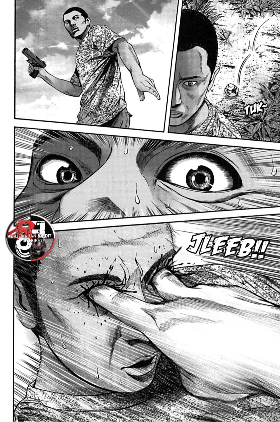 Halaman 5 dari Biohazard - Heavenly Island Chapter 7