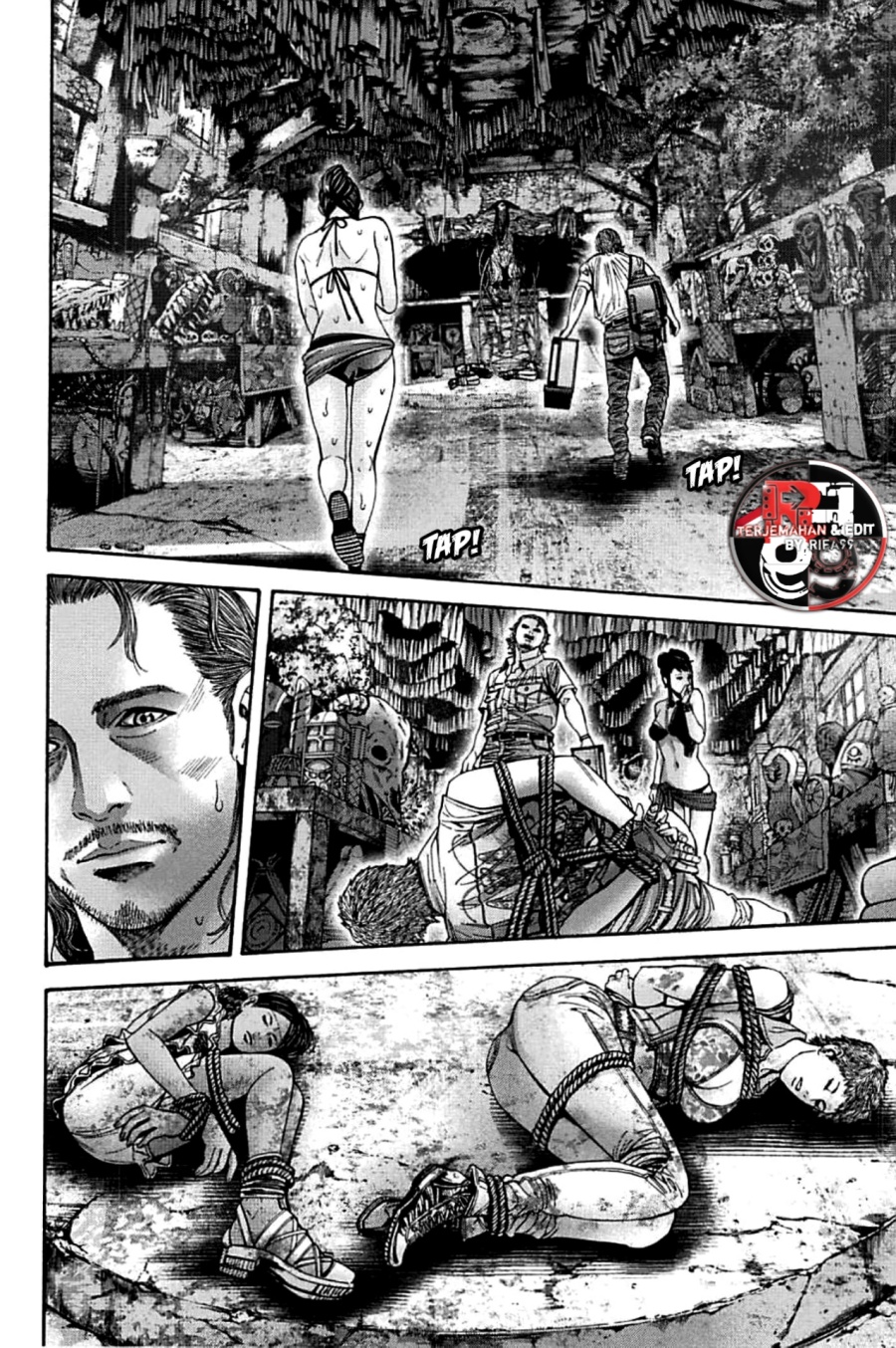 Halaman 9 dari Biohazard - Heavenly Island Chapter 7