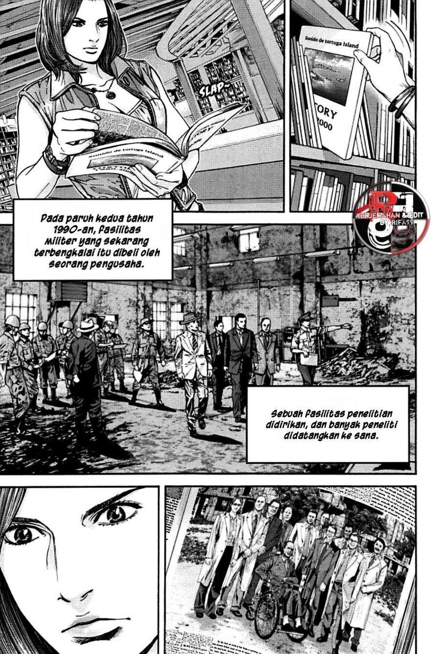 Halaman 4 dari Biohazard - Heavenly Island Chapter 8