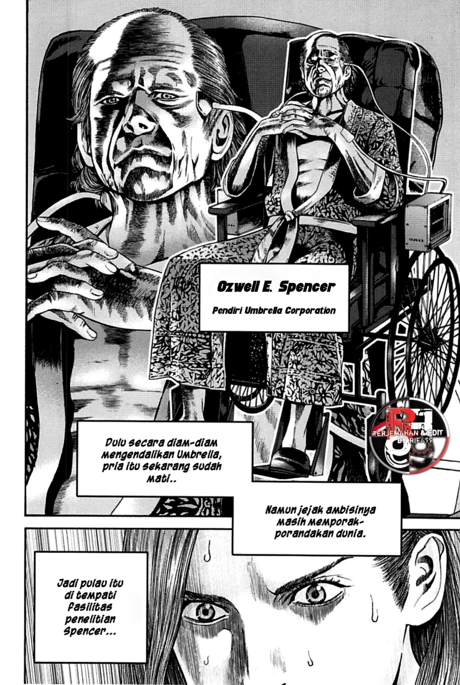 Halaman 7 dari Biohazard - Heavenly Island Chapter 8