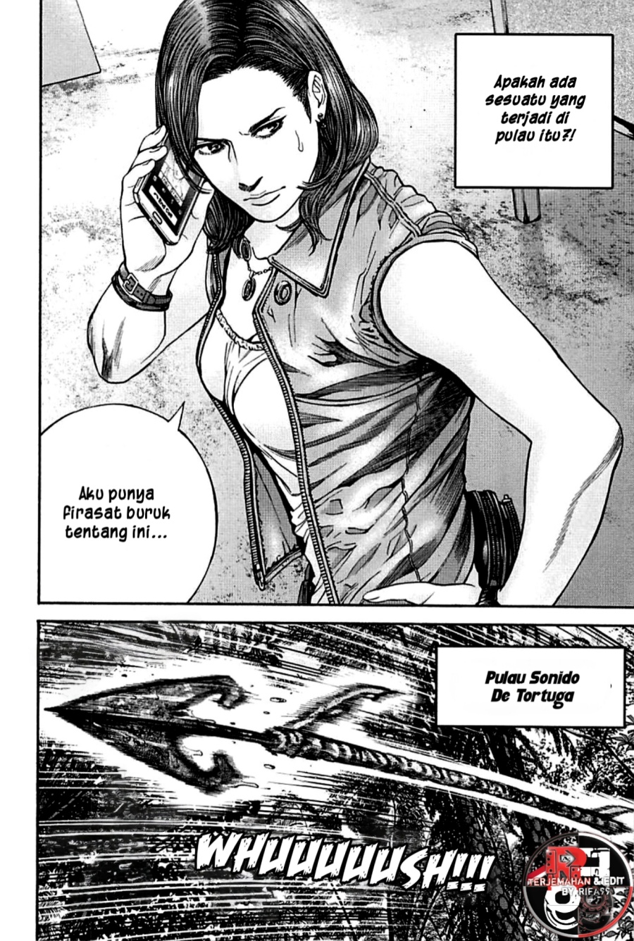 Halaman 9 dari Biohazard - Heavenly Island Chapter 8