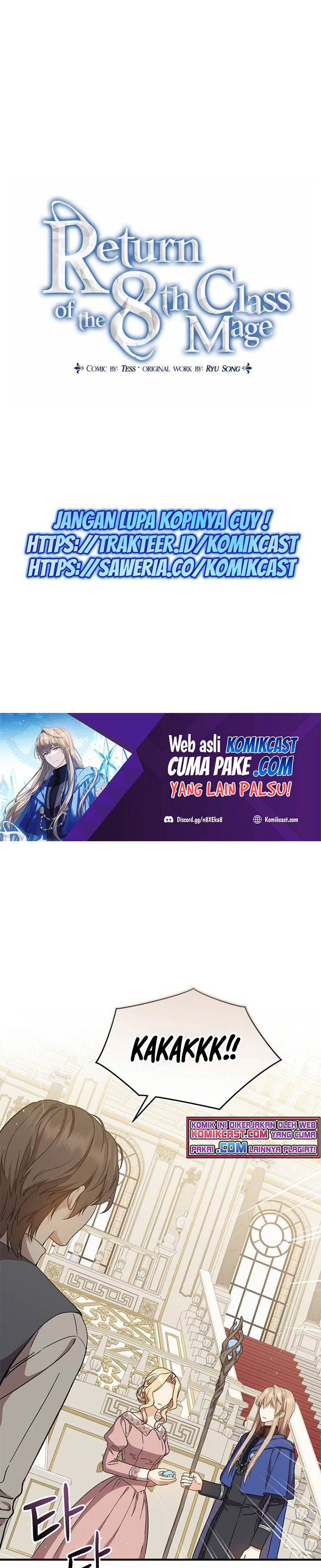 Halaman 8 dari The Return of the 8th Class Mage Chapter 39