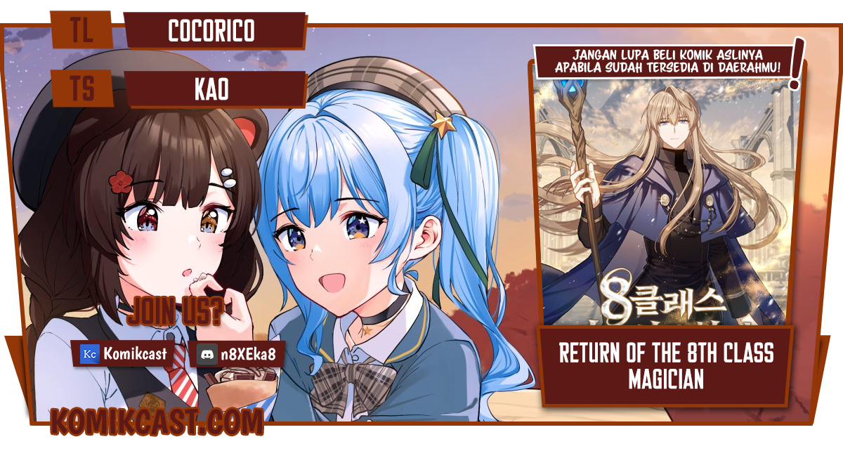 Halaman 1 dari The Return of the 8th Class Mage Chapter 53