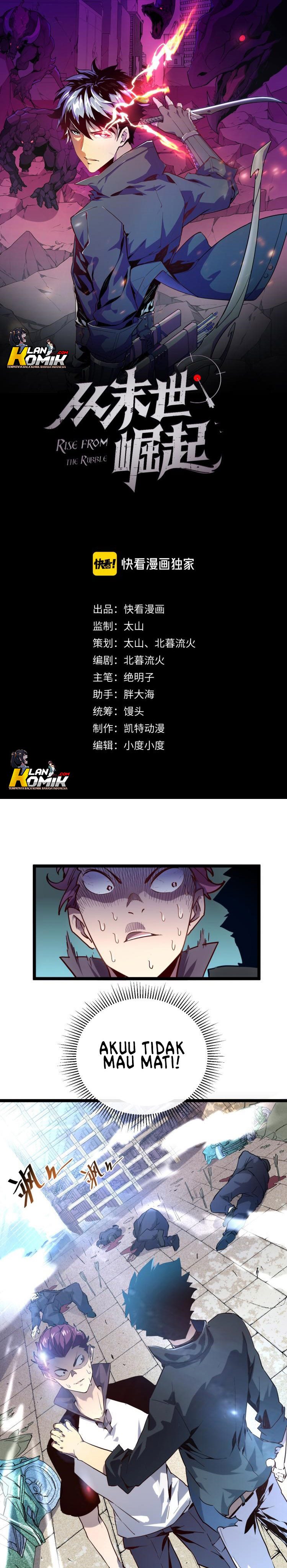 Halaman 2 dari Rise From the Rubble Chapter 13