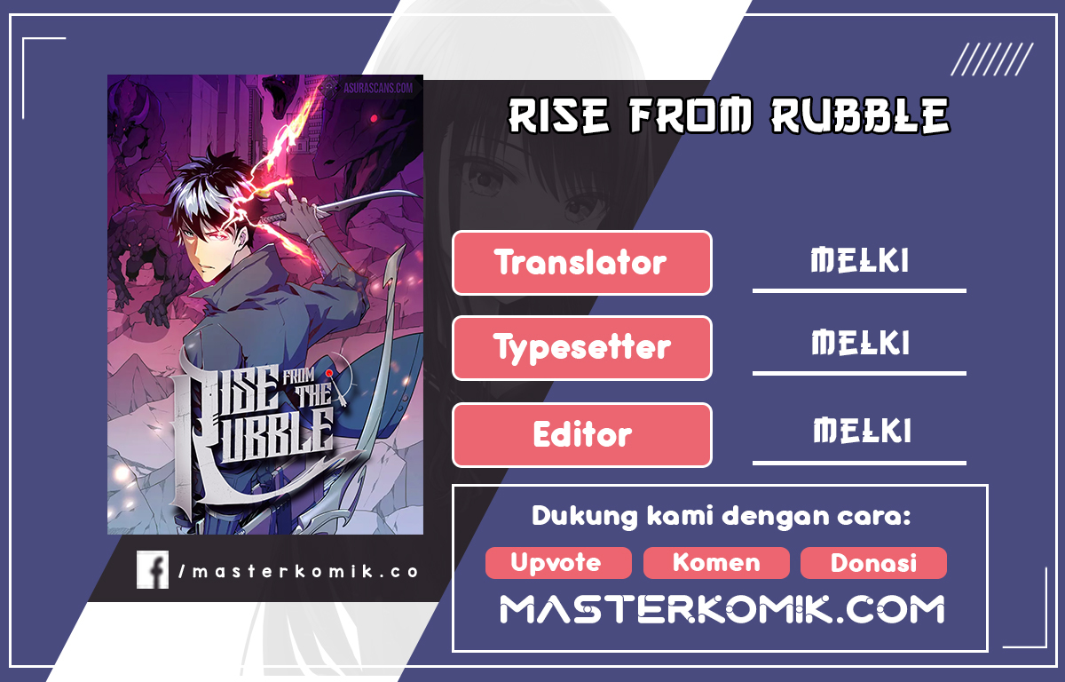 Halaman 1 dari Rise From the Rubble Chapter 21