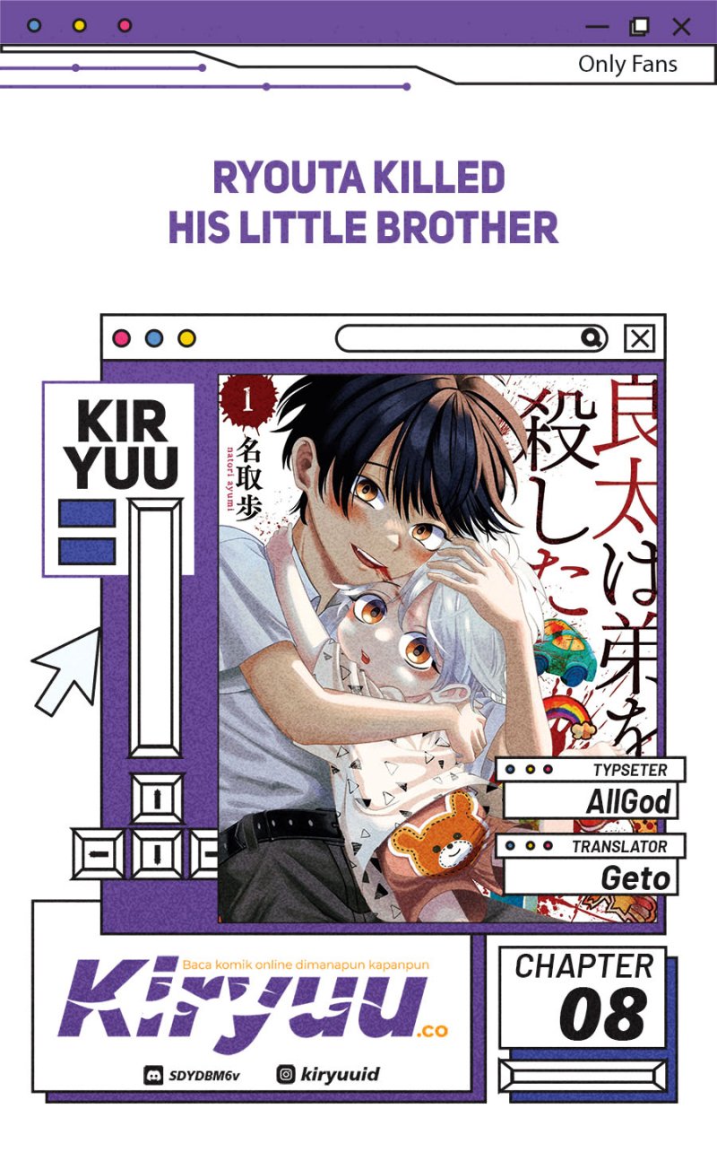 Halaman 1 dari Ryota Killed His Brother Chapter 8