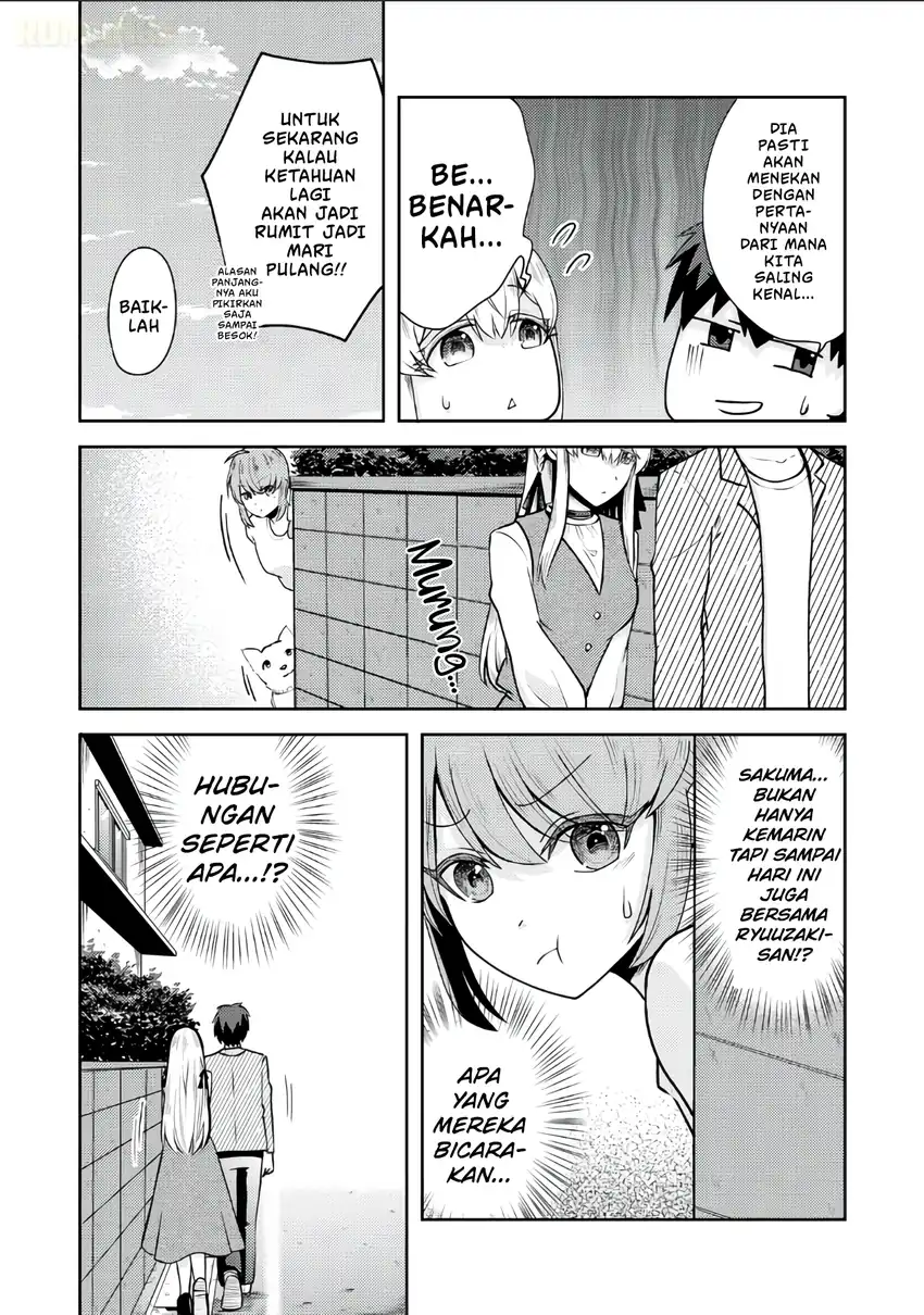 Ryuuzaki-san ga Ore no Mae dake de Dereru Riyuu chapter 3 halaman 22
