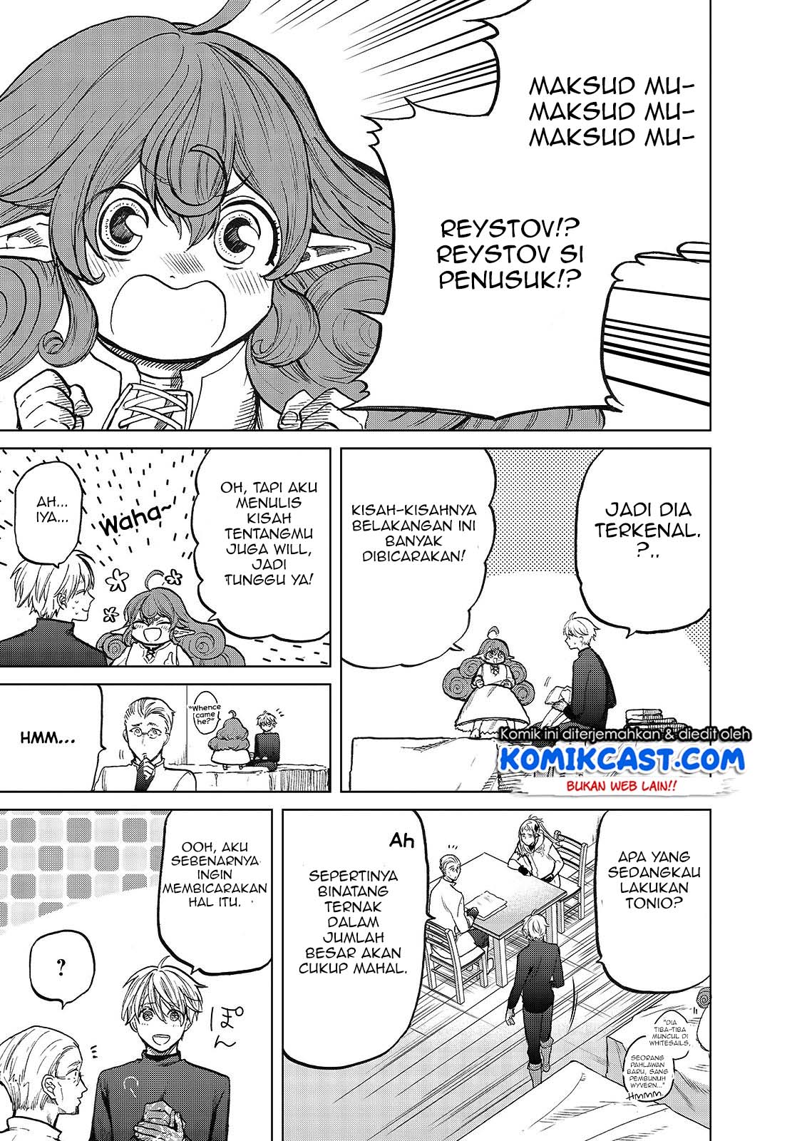 Halaman 32 dari Saihate no Paladin Chapter 22