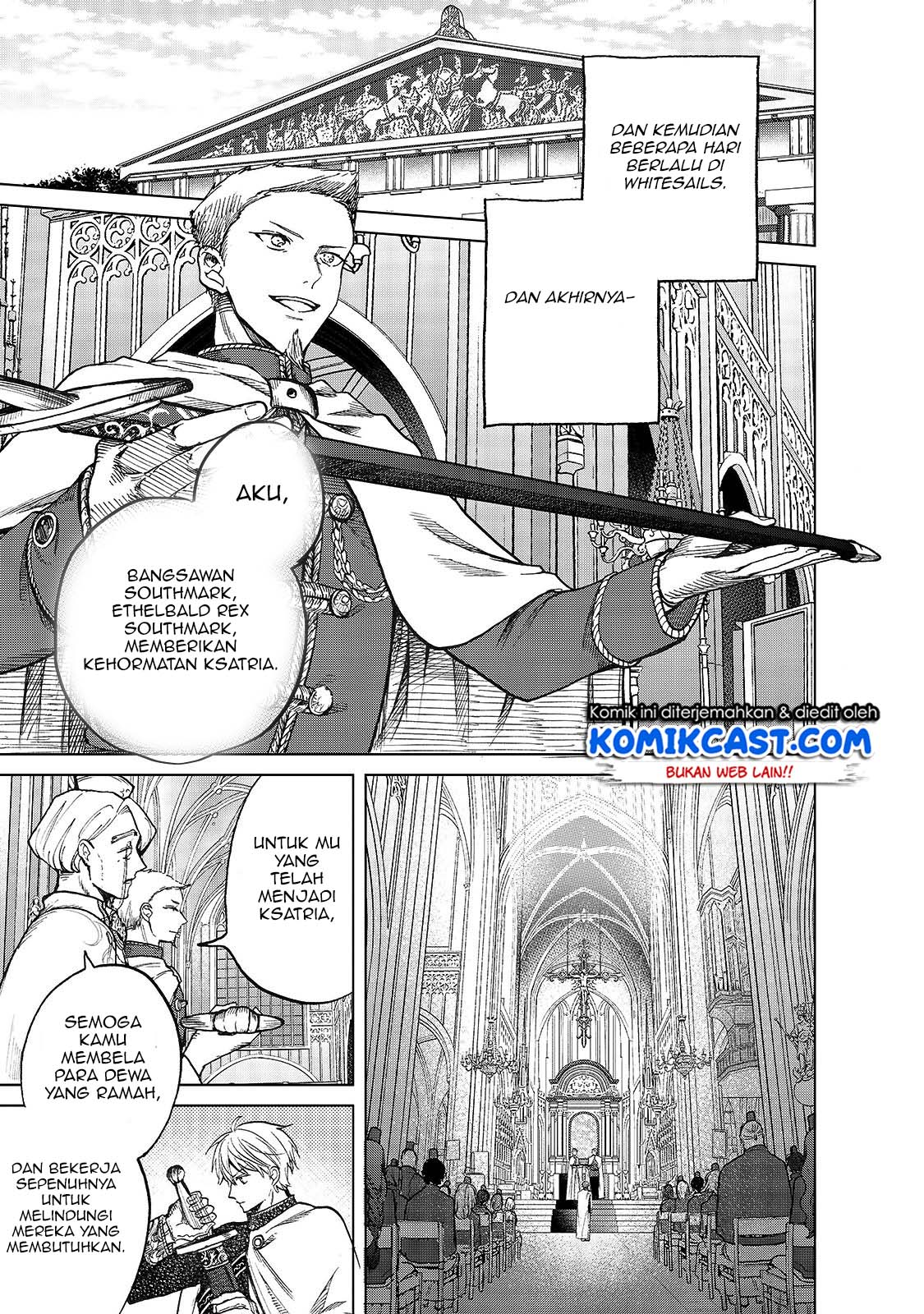 Halaman 34 dari Saihate no Paladin Chapter 22