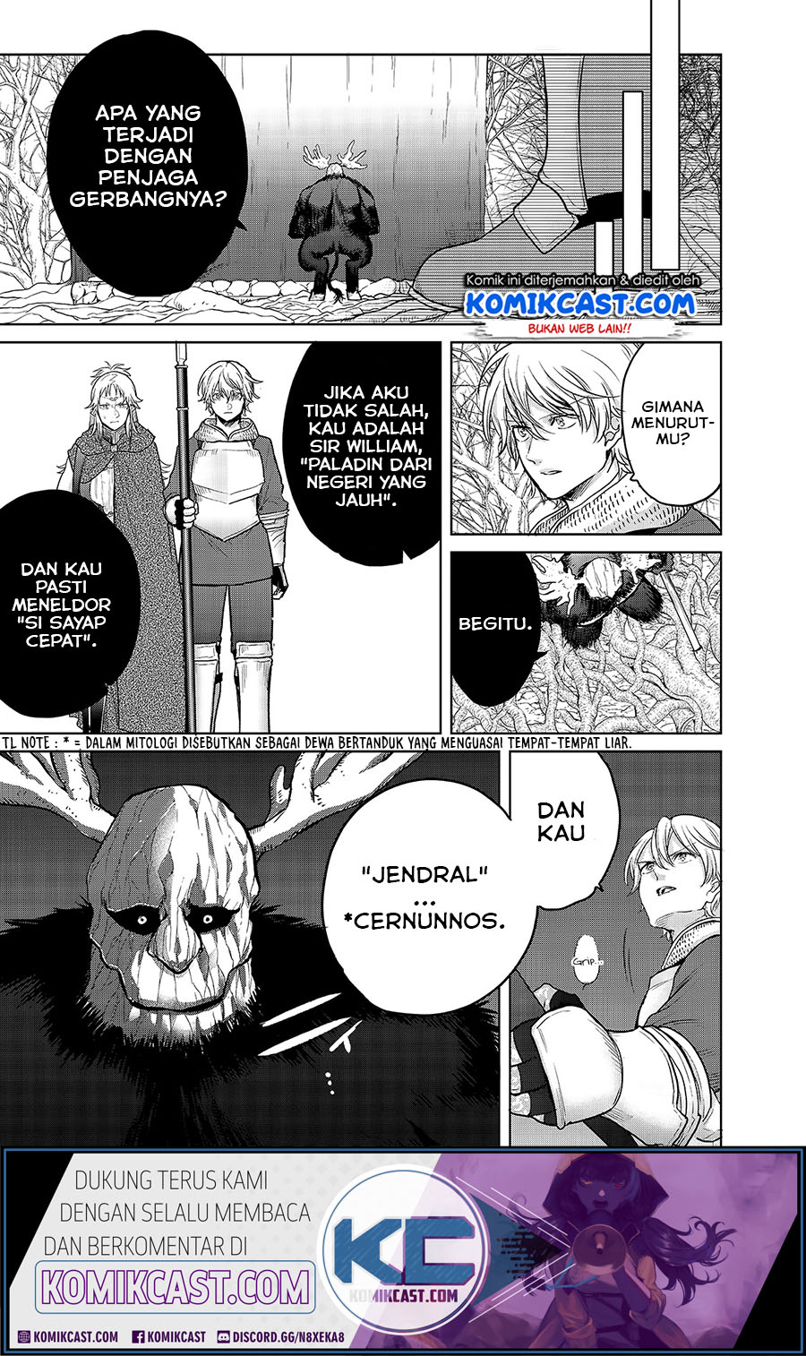 Halaman 2 dari Saihate no Paladin Chapter 30.1
