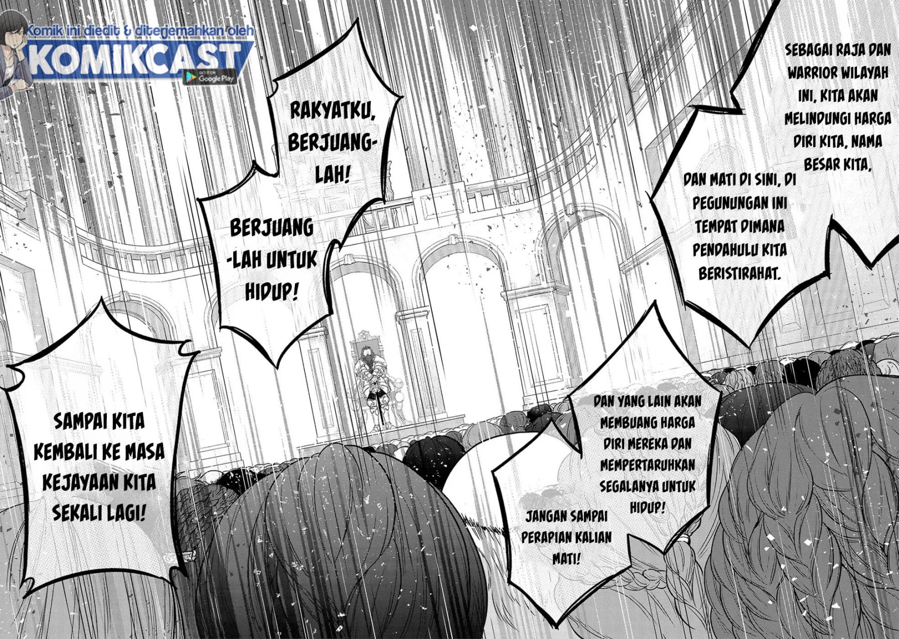 Halaman 2 dari Saihate no Paladin Chapter 32.2