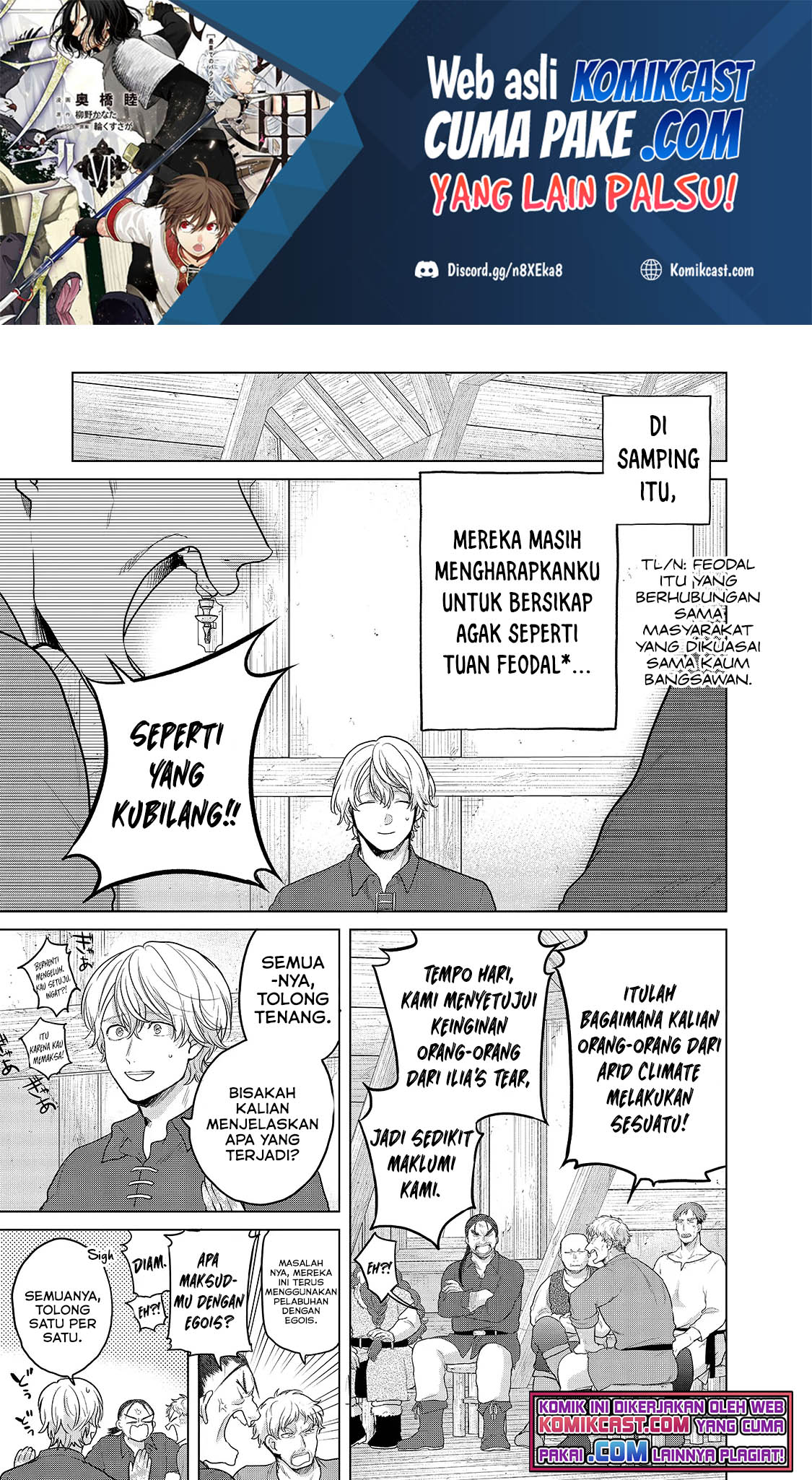 Halaman 2 dari Saihate no Paladin Chapter 34.2