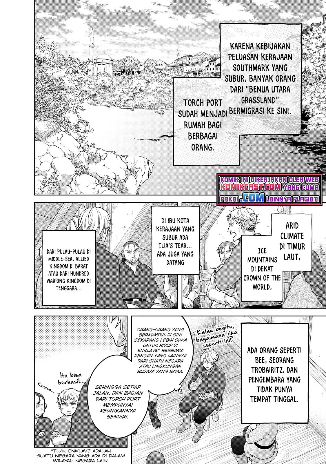 Halaman 3 dari Saihate no Paladin Chapter 34.2