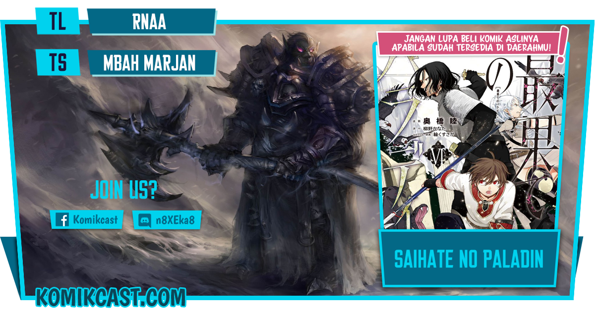 Halaman 1 dari Saihate no Paladin Chapter 34.3