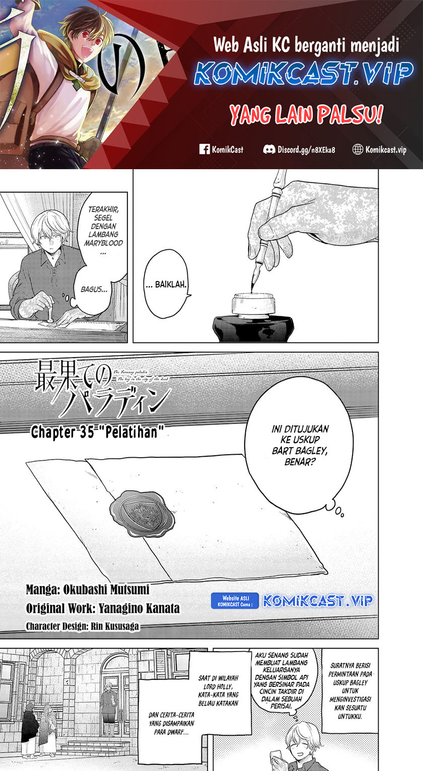 Halaman 2 dari Saihate no Paladin Chapter 35
