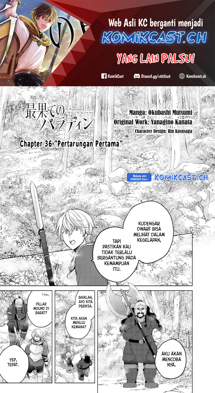 Halaman 2 dari Saihate no Paladin Chapter 36