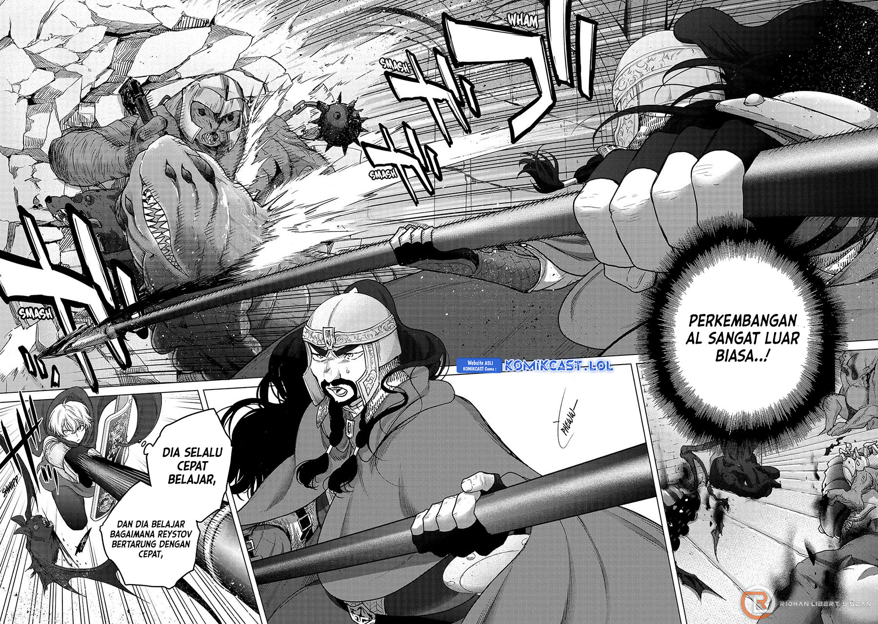 Halaman 6 dari Saihate no Paladin Chapter 51
