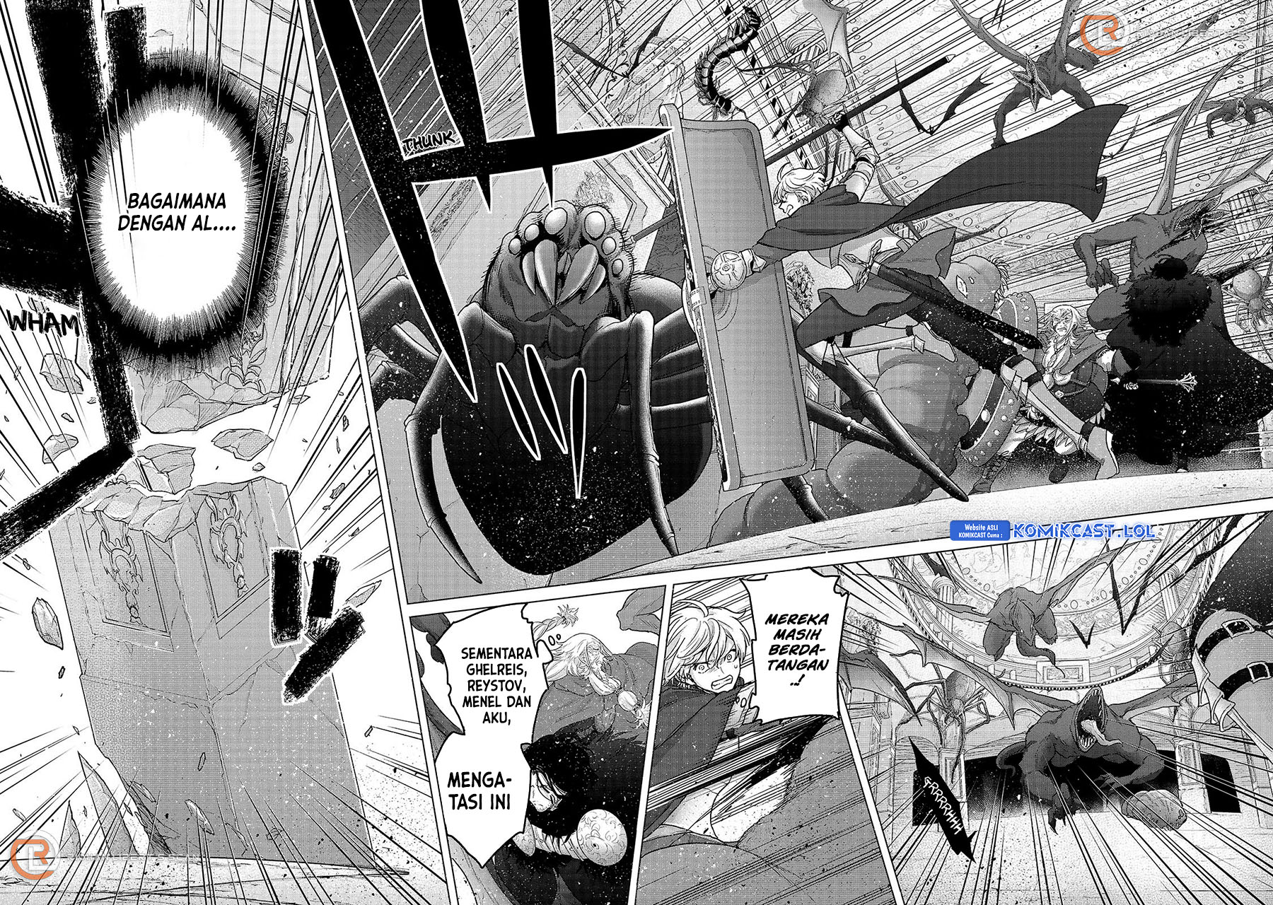 Halaman 10 dari Saihate no Paladin Chapter 52