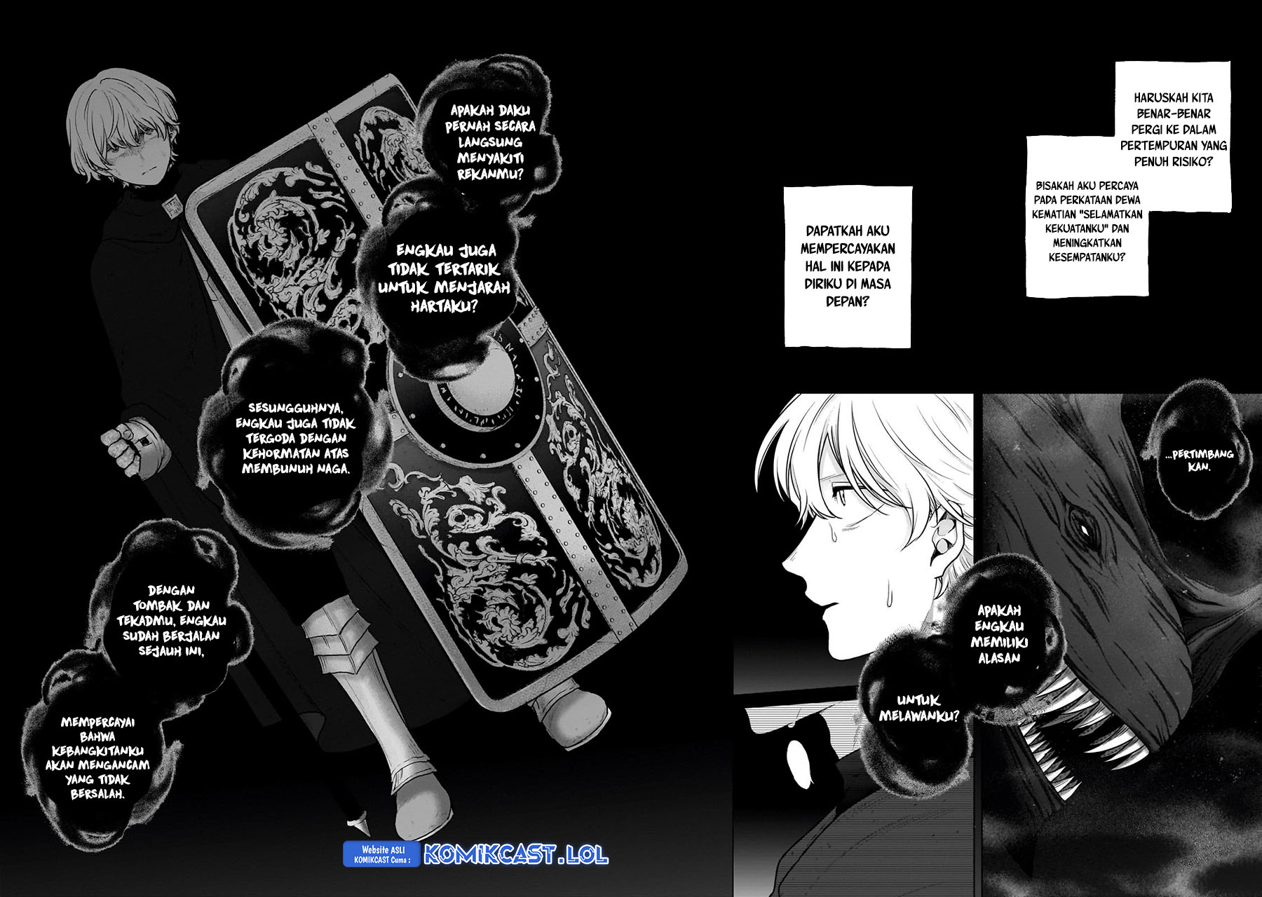 Halaman 25 dari Saihate no Paladin Chapter 55