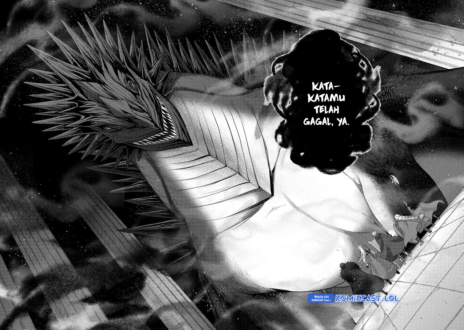 Halaman 3 dari Saihate no Paladin Chapter 55