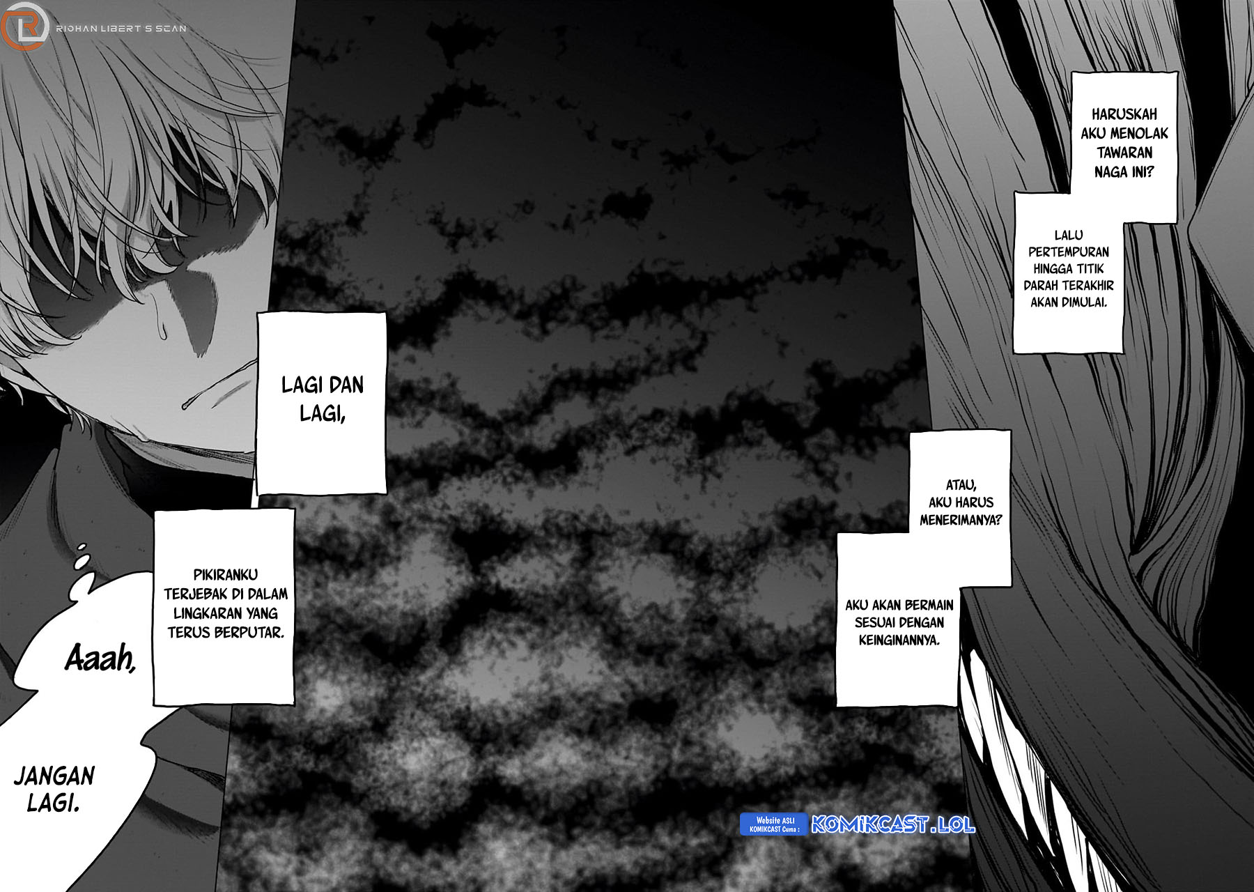 Halaman 34 dari Saihate no Paladin Chapter 55