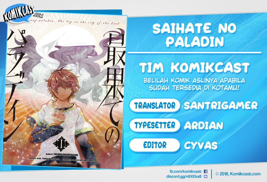 Halaman 1 dari Saihate no Paladin Chapter 6