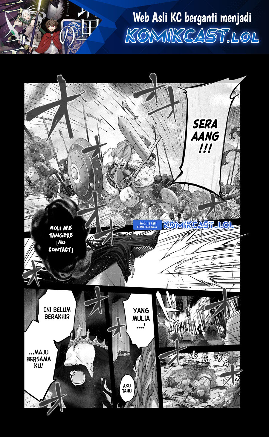 Halaman 2 dari Saihate no Paladin Chapter 61