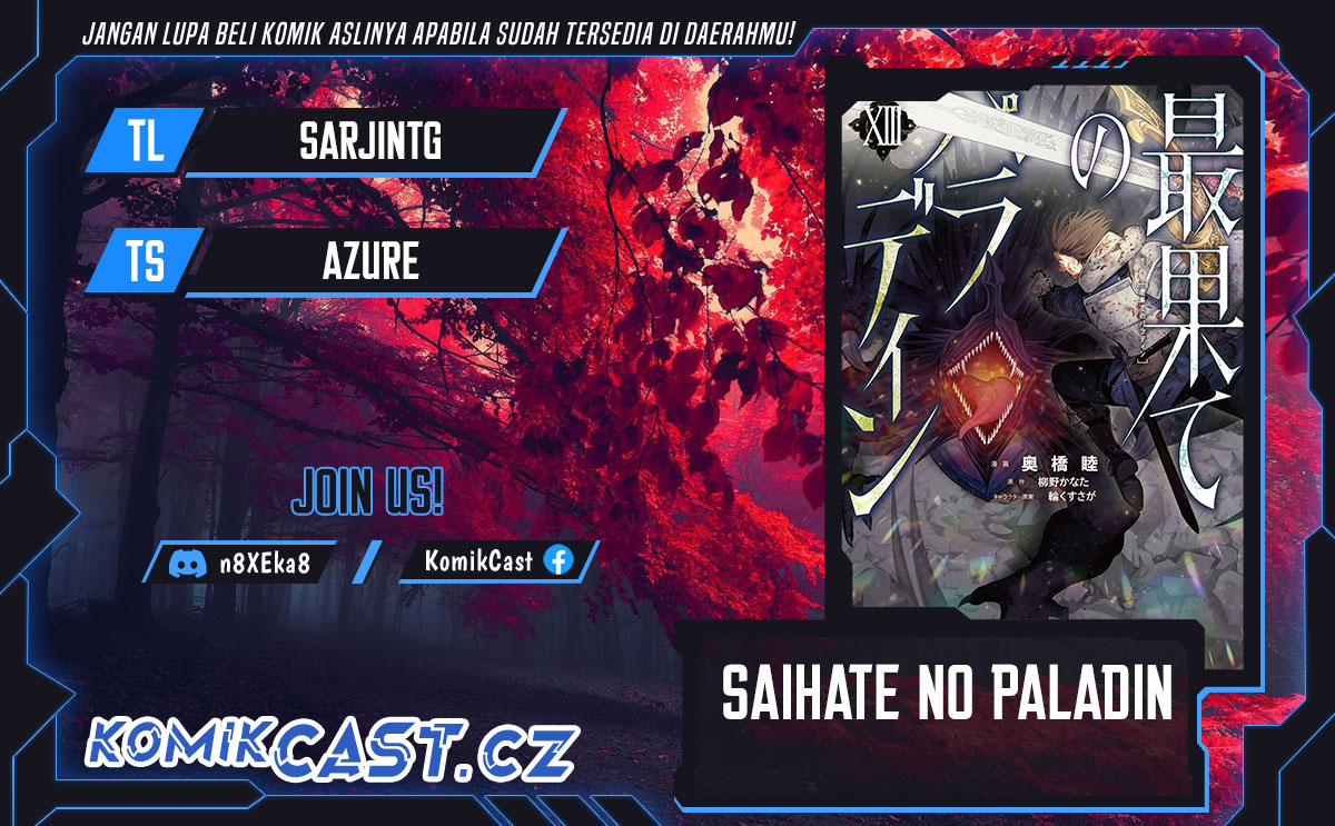 Halaman 1 dari Saihate no Paladin Chapter 64