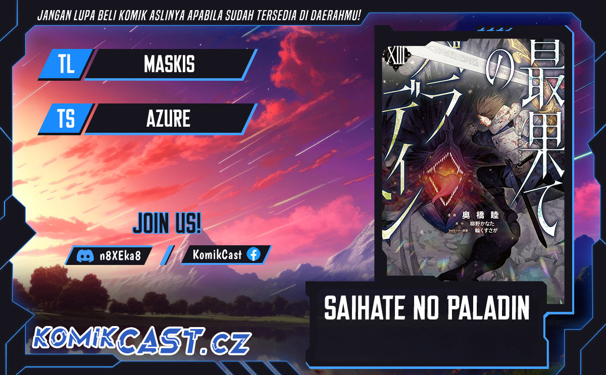 Halaman 1 dari Saihate no Paladin Chapter 65